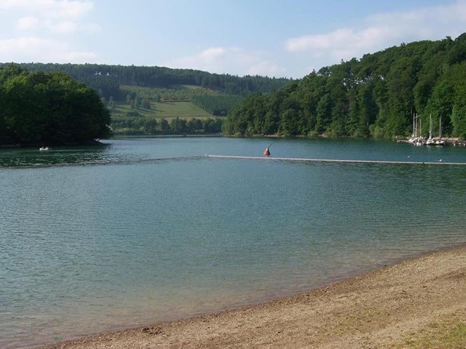 Ferienhaus Lena Im Sauerland Direkt Am Hennesee Meschede Eksteriør billede