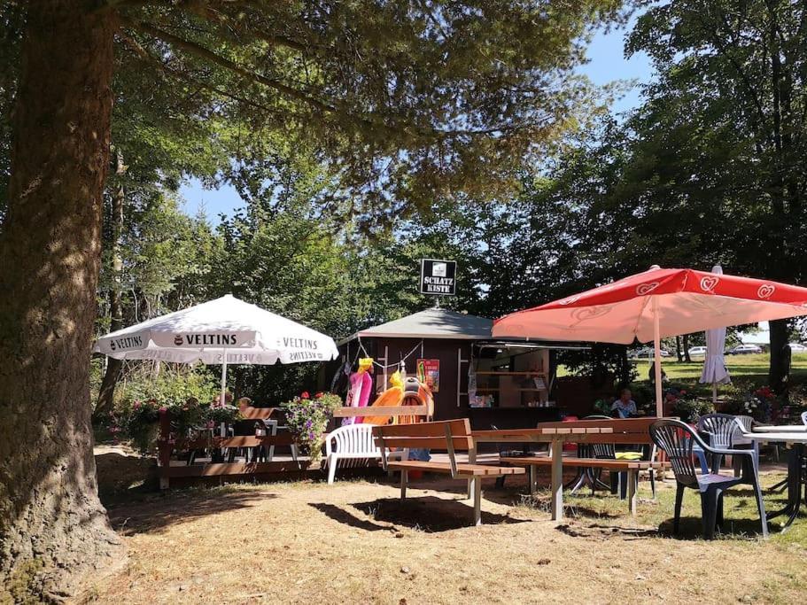 Ferienhaus Lena Im Sauerland Direkt Am Hennesee Meschede Eksteriør billede